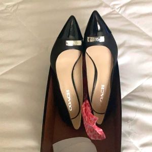 Coach pumps, 8.5, black